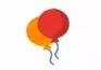 微信素材气球庆祝国庆节简约边框正文公众号推文段落线框图文模板文章卡片