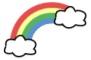 微信素材动态彩虹底色标题