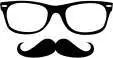 微信父亲节图片标题眼镜胡子公众号图文模板