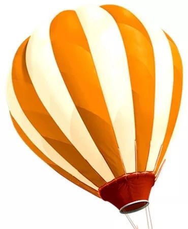微信公众号简约热气球小图标虚线边框标题推文标题样式文章素材