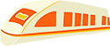 微信公众号橙红色火车高铁旅游春运交通边框黄色底色内容正文文章段落推文样式模板