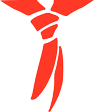 微信素材红领巾底色儿童节标题
