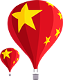 微信素材/热气球国庆节标题