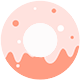 微信素材美食类甜甜圈图片标题公众号推文图标标题图文模板文章标题