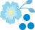 微信公众号小清新蓝色花朵圆角边框引导关注推文图文样式文章素材